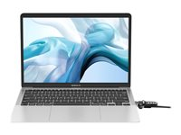 Compulocks MacBook Air 13-inch Cable Lock Adapter With Combination Cable Lock 2017 to 2019 - Adaptateur à fente de verrouillage pour la sécurité - pour Apple MacBook Air (Fin 2018, Mi-2017, Mi-2019) MBALDG02CL