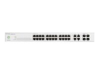 Zyxel Nebula NSW100-28 - Commutateur - Géré - 24 x 10/100/1000 + 4 x SFP Gigabit combiné - Montable sur rack ZY-NSW10028