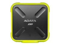 ADATA Durable SD700 - Disque SSD - 256 Go - externe (portable) - USB 3.1 Gen 1 - jaune ASD700-256GU31-CYL