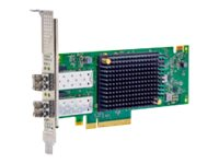 Emulex LPE36002-M64 - Adaptateur de bus hôte - PCIe 4.0 x8 profil bas - 64Gb Fibre Channel Gen 7 (Short Wave) x 2 LPE36002-M64