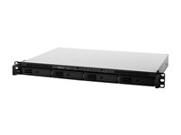 Synology RackStation RS816 - Serveur NAS - 4 Baies - rack-montable - SATA 6Gb/s / eSATA - RAID 0, 1, 5, 6, 10, JBOD - RAM 1 Go - Gigabit Ethernet - iSCSI - 1U RS816