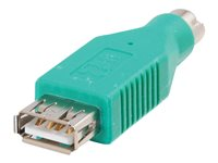 C2G - Adaptateur clavier/souris - PS/2 (M) pour USB (F) 81497