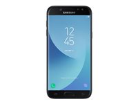 Samsung Galaxy J5 (2017) - 4G smartphone - RAM 2 Go / Mémoire interne 16 Go - microSD slot - écran OEL - 5.2" - 1280 x 720 pixels - rear camera 13 MP - front camera 13 MP - noir SM-J530FZKAXEF