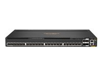 HPE Aruba 6300M 24p SFP+ LRM support and 2p 50G and 2p 25G MACsec Switch - Commutateur - C3 - Géré - 24 x 1 Gigabit / 10 Gigabit SFP+ + 2 x 1 Gigabit / 10 Gigabit / 25 Gigabit / 50 Gigabit SFP56 (liaison montante/stockage) + 2 x 1 Gigabit / 10 Gigabit / 25 Gigabit SFP - de l'avant et du côté vers l'arrière - Montable sur rack R8S92A