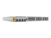 Allied Telesis AT X950-28XTQM - Commutateur - C3 - Géré - 24 x 1/2.5/5/10GBase-T + 4 x 40/100 Gigabit QSFP+ / QSFP28 - Montable sur rack - avec 5 ans de support Net Cover AT-X950-28XTQM-B05