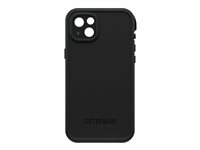 OtterBox FRE - Étui de protection étanche pour téléphone portable - compatibilité avec MagSafe - 50 % de plastique recyclé - noir 77-90193