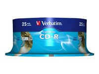 Verbatim LightScribe - 25 x CD-R - 700 Mo (80 min) 52x - LightScribe 1.2 - spindle 43659