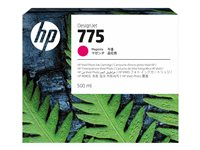 HP 775 - 500 ml - magenta - original - DesignJet - cartouche d'encre - pour DesignJet Z6 Pro 1XB18A