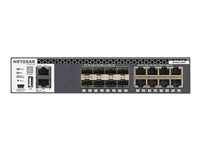 NETGEAR M4300-8X8F - Commutateur - C3 - Géré - 8 x 10/100/1000/10000 + 8 x 10 Gigabit SFP+ - flux d'air de l'avant vers l'arrière - Montable sur rack XSM4316S-100NES