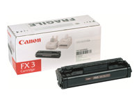 Canon FX-3 - Noir - original - cartouche de toner - pour CFX-L3500; FAX L220, L295; FAXPHONE L80; LASER CLASS 1060, 20XX; MultiPASS L60, L90 1557A003