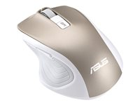 ASUS MW202 - Souris - optique - 6 boutons - sans fil - 2.4 GHz - récepteur sans fil USB - gris vase 90XB066N-BMU020