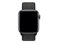 Apple 40mm Sport Loop - Bracelet de montre - Regular - noir - pour Watch (38 mm, 40 mm) MTLT2ZM/A