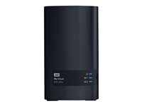 WD My Cloud EX2 Ultra WDBVBZ0320JCH - Dispositif de stockage personnel dans le nuage - 2 Baies - 32 To - HDD 16 To x 2 - RAID RAID 0, 1, JBOD - RAM 1 Go - Gigabit Ethernet - iSCSI support WDBVBZ0320JCH-EESN