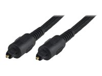 MCL - Câble audio numérique (optique) - TOSLINK mâle pour TOSLINK mâle - 1 m - fibre optique - noir MC760HQ-1M