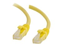 C2G - Cordon de raccordement - RJ-45 (M) pour RJ-45 (M) - 3 m - UTP - CAT 5e - démarré, sans crochet - jaune 82439