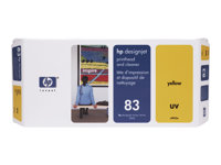 HP 83 - Jaune - tête d'impression avec nettoyeur - pour DesignJet 5000ps uv, 5000uv, 5500, 5500 uv, 5500ps, 5500ps uv C4963A