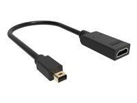 VISION - Adaptateur vidéo - Mini DisplayPort mâle pour HDMI femelle - noir - support 4K TC-MDPHDMI/BL