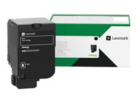 Lexmark - Noir - original - cartouche de toner LCCP, LRP - pour Lexmark CX735adse 81C2XK0