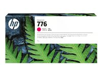 HP 776 - 1 L - haute capacité - magenta - original - DesignJet - cartouche d'encre - pour DesignJet Z9+ Pro 1XB07A