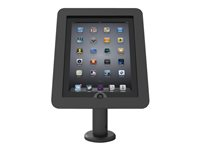 Compulocks Executive Rise iPad 9.7" Counter Top Kiosk 4" Black - Kit de montage (enceinte, support de poteau) - pour tablette - noir - pour Apple 9.7-inch iPad Pro TCDP04213EXENB
