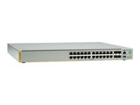 Allied Telesis AT x510L-28GP - Commutateur - C3 - Géré - 24 x 10/100/1000 (PoE+) + 4 x 10 Gigabit Ethernet (on Demand) / 1 Gigabit Ethernet SFP+ - Montable sur rack - PoE+ (185 W) AT-X510L-28GP-50