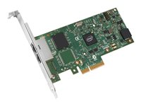Intel Ethernet Server Adapter I350-T2 - Adaptateur réseau - PCIe 2.1 x4 profil bas - 1000Base-T x 2 I350T2V2