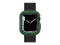 OtterBox - Pare-chocs pour montre intelligente - 41 mm, antimicrobien - polycarbonate, 90 % de plastique recyclé - vert - pour Apple Watch Series 7 (GPS + Cellular), Series 7 (GPS) 77-90299