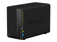 Synology Disk Station DS220+ - Serveur NAS - 2 Baies - SATA 6Gb/s - RAID RAID 0, 1, JBOD - RAM 2 Go - Gigabit Ethernet - iSCSI support DS220+