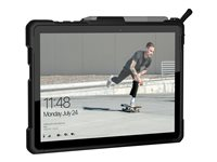 UAG Case for Microsoft Surface Go 3/Go 2/Go [10.5-inch] - Metropolis Black - Coque de protection pour tablette - robuste - aluminium - noir - 10.5" - pour Microsoft Surface Go, Go 2 321076114040