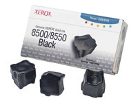 Xerox Phaser 8500/8550 - Noir - encres solides - pour Phaser 8500DN, 8500N, 8550DP, 8550DT, 8550DX 108R00668