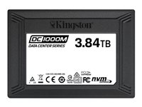 Kingston Data Center DC1000M - Disque SSD - 3.84 To - interne - 2.5" - U.2 PCIe 3.0 x4 (NVMe) SEDC1000M/3840G