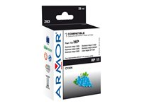 Armor - 30 ml - cyan - cartouche d'encre (équivalent à : HP 11 ) - pour HP Business Inkjet 1200, 2300, 2800; DesignJet 110, 70; Officejet 91XX; Officejet Pro K850 K20246