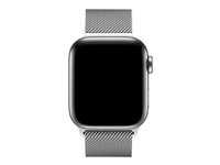 Apple 40mm Milanese Loop - Bracelet de montre pour montre intelligente - 130 - 180 mm - argent - pour Watch (38 mm, 40 mm, 41 mm) MTU22ZM/A