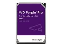 WD Purple Pro WD141PURP - Disque dur - 14 To - interne - 3.5" - SATA 6Gb/s - 7200 tours/min - mémoire tampon : 512 Mo WD141PURP
