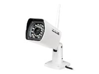 MCL Samar IP-CAM075EWHD - Caméra de surveillance réseau - extérieur - anti-poussière / étanche - couleur (Jour et nuit) - 3 MP - 1920 x 1080 - sans fil - Wi-Fi - MJPEG, H.264 - DC 12 V IP-CAM075EWHD