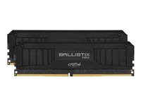 Ballistix MAX - DDR4 - kit - 32 Go: 2 x 16 Go - DIMM 288 broches - 4000 MHz / PC4-32000 - CL18 - 1.35 V - mémoire sans tampon - non ECC - noir BLM2K16G40C18U4B