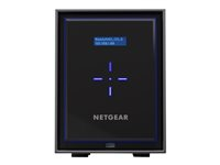 NETGEAR ReadyNAS 426 - Serveur NAS - 6 Baies - SATA 6Gb/s - HDD 4 To x 6 - RAID 0, 1, 5, 6, 10, JBOD - RAM 2 Go - Gigabit Ethernet - iSCSI RN426D4-100NES