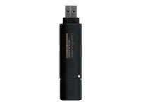 Kingston DataTraveler 4000 G2 prêt pour la gestion - Clé USB - chiffré - 16 Go - USB 3.0 - FIPS 140-2 Level 3 - Conformité TAA DT4000G2DM/16GB