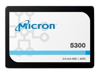Micron 5300 MAX - SSD - chiffré - 960 Go - interne - 2.5" - SATA 6Gb/s - AES 256 bits - Self-Encrypting Drive (SED), TCG Enterprise MTFDDAK960TDT-1AW16ABYYR