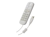 Plantronics Calisto P240 - Téléphone VoIP USB - blanc 57898.001
