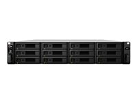 Synology SA3400 - Serveur NAS - 12 Baies - rack-montable - RAID RAID 0, 1, 5, 6, 10, JBOD, RAID F1 - RAM 16 Go - Gigabit Ethernet / 10 Gigabit Ethernet - iSCSI support - 2U SA3400