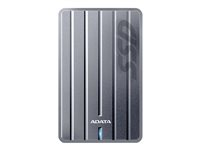 ADATA Premier SC660H - Disque SSD - 512 Go - externe (portable) - USB 3.1 Gen 1 - titane ASC660H-512GU3-CTI