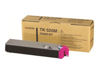 Kyocera TK 520M - Magenta - original - cartouche de toner - pour FS-C5015N 1T02HJBEU0