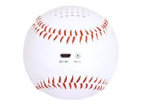 Urban Factory SPORTEE Mini ball Baseball - Haut-parleur - pour utilisation mobile - sans fil - Bluetooth - 3 Watt MBS10UF