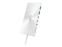 ASUS Universal Dock - Station d'accueil - USB-C - VGA, HDMI - GigE - 90 Watt - pour ASUSPRO B9; P5; ZenBook Flip 13; ZenBook Pro 15 UX580; UX550; ZenBook S13 UX392 90NB0DH1-P00070