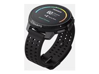 Suunto Race - Polyamide renforcé de fibres de verre - montre de sport avec sangle - silicone - taille du poignet : 125-175 mm - affichage 1.43" - Bluetooth - 83 g - tout noir SS050929000