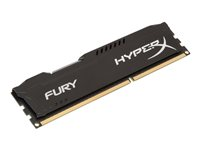 HyperX FURY - DDR3 - module - 4 Go - DIMM 240 broches - 1866 MHz / PC3-14900 - CL10 - 1.5 V - mémoire sans tampon - non ECC - noir HX318C10FB/4