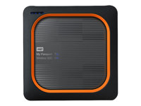 WD My Passport Wireless SSD WDBAMJ0020BGY - Stockage mobile sans fil - 2 To - SSD 2 To x 1 - USB 3.0 / 802.11ac WDBAMJ0020BGY-EESN