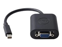 Dell Mini DisplayPort to VGA Adapter - Carte d'écran - Mini DisplayPort (M) pour HD-15 (VGA) (F) - DisplayPort 1.1a - 20.32 cm - support 1200p - pour Inspiron 5559; Precision Mobile Workstation 75XX, 77XX; XPS 12 9250, 13 9350, 15 9550 470-13630