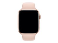 Apple 44mm Sport Band - Bracelet de montre pour montre intelligente - taille S/M & M/L - sable rose - pour Watch (42 mm, 44 mm, 45 mm) MTPM2ZM/A